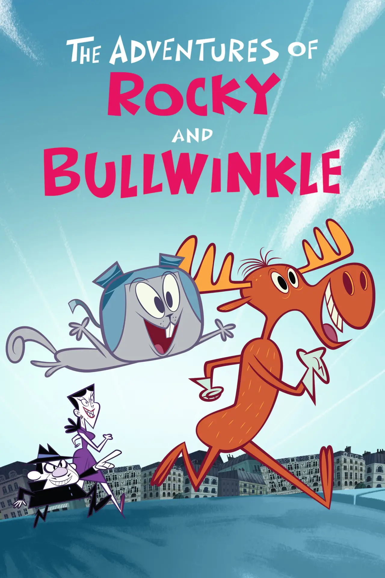 Series poster "The Adventures of Rocky and Bullwinkle"