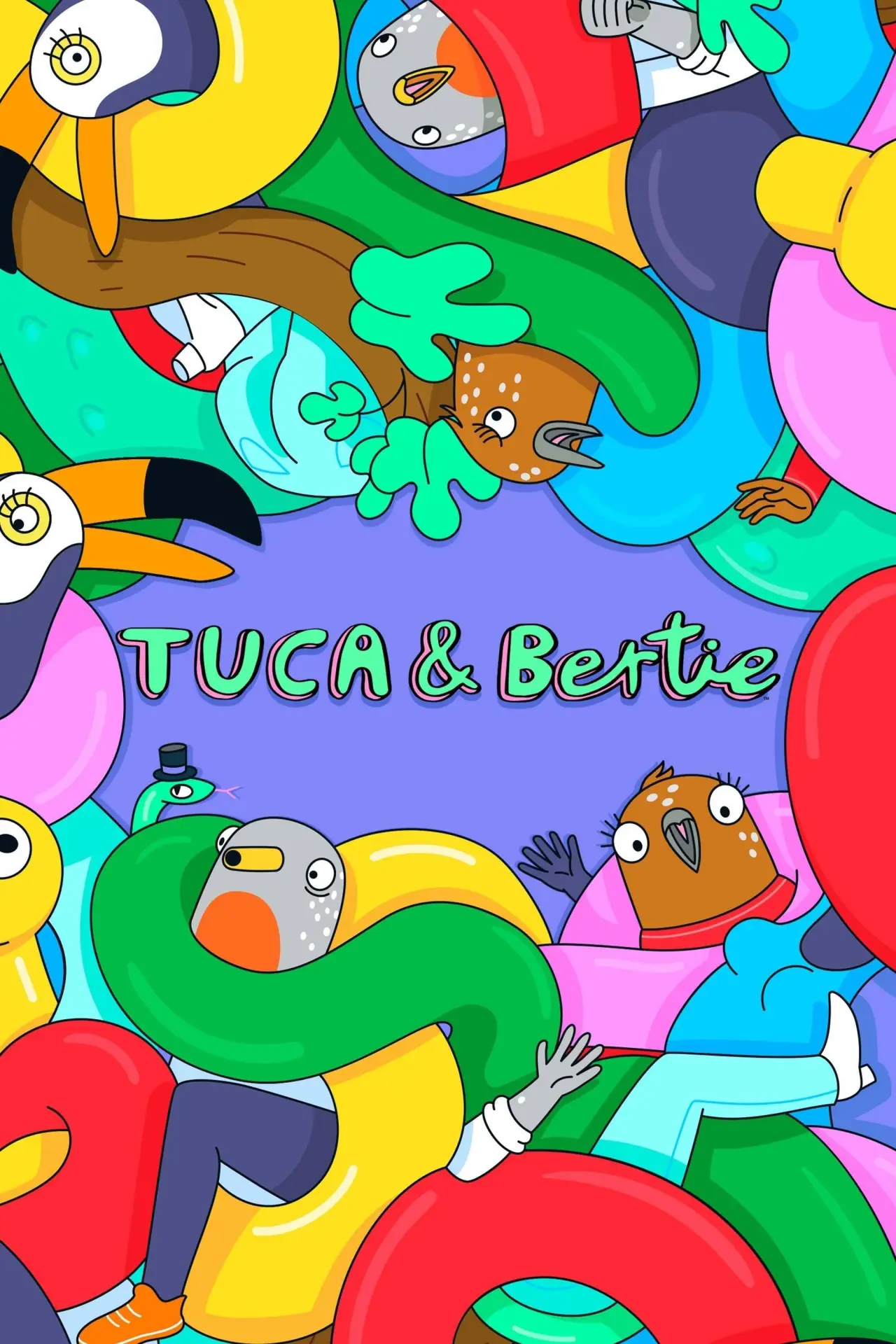 Series poster "Tuca & Bertie"