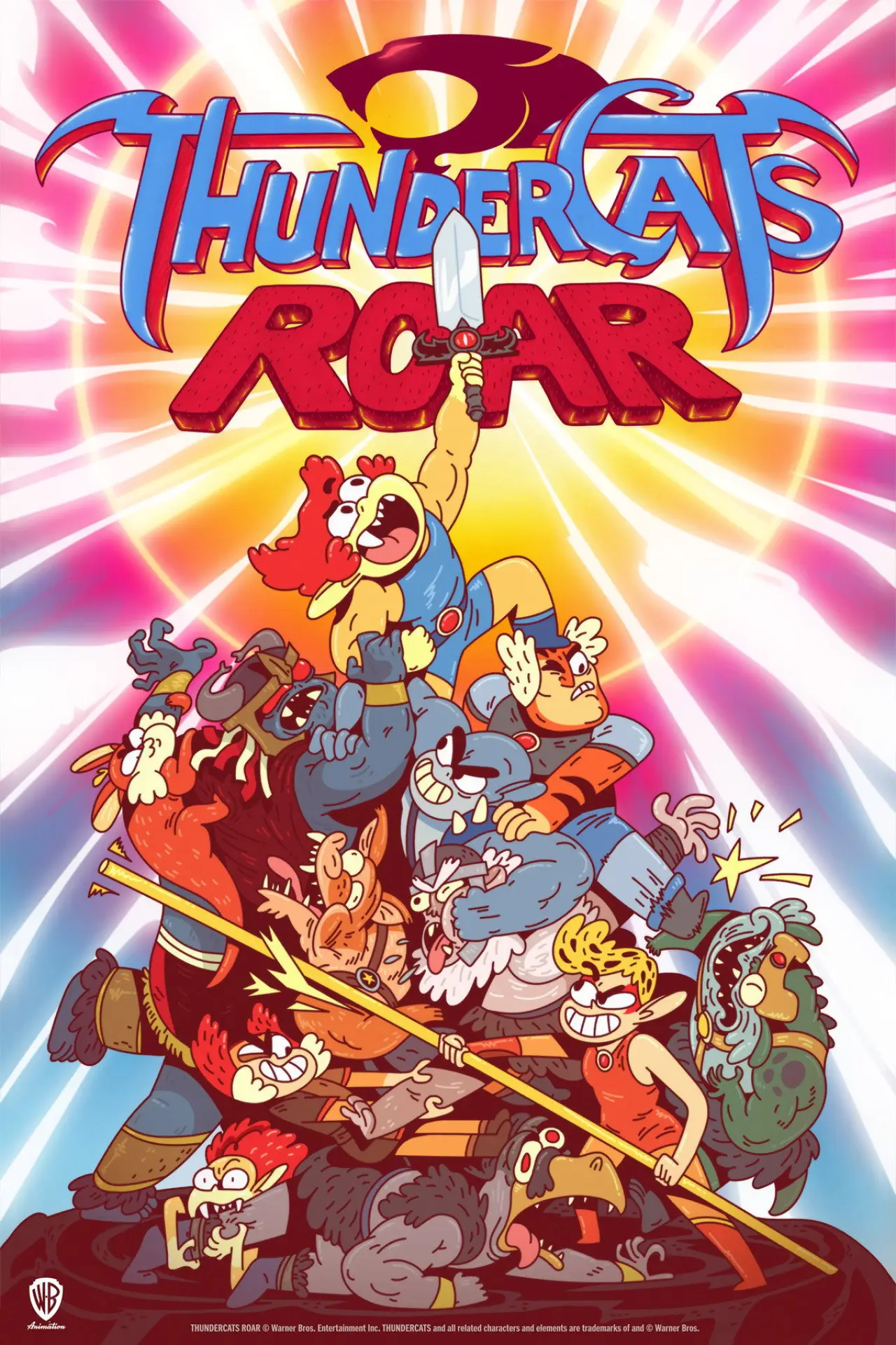 Series poster "ThunderCats Roar"