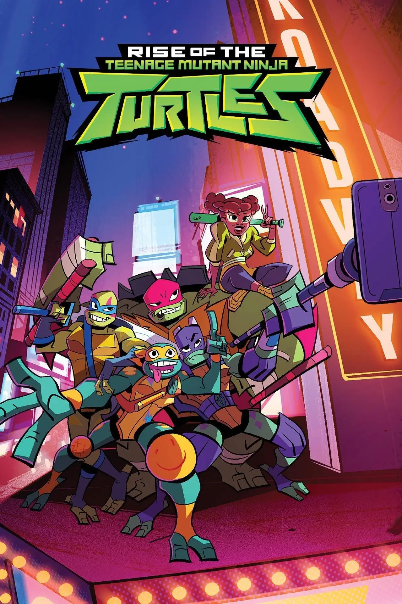 Series poster "Rise of the Teenage Mutant Ninja Turtles"