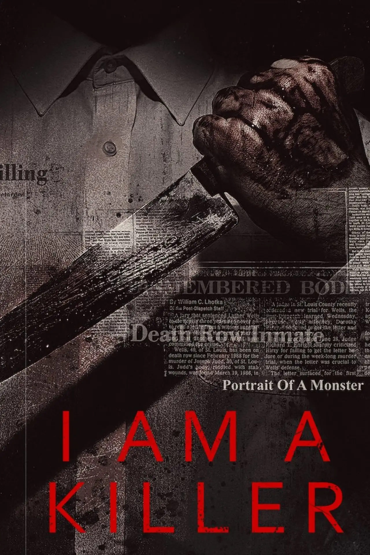 Series poster "I AM A KILLER"
