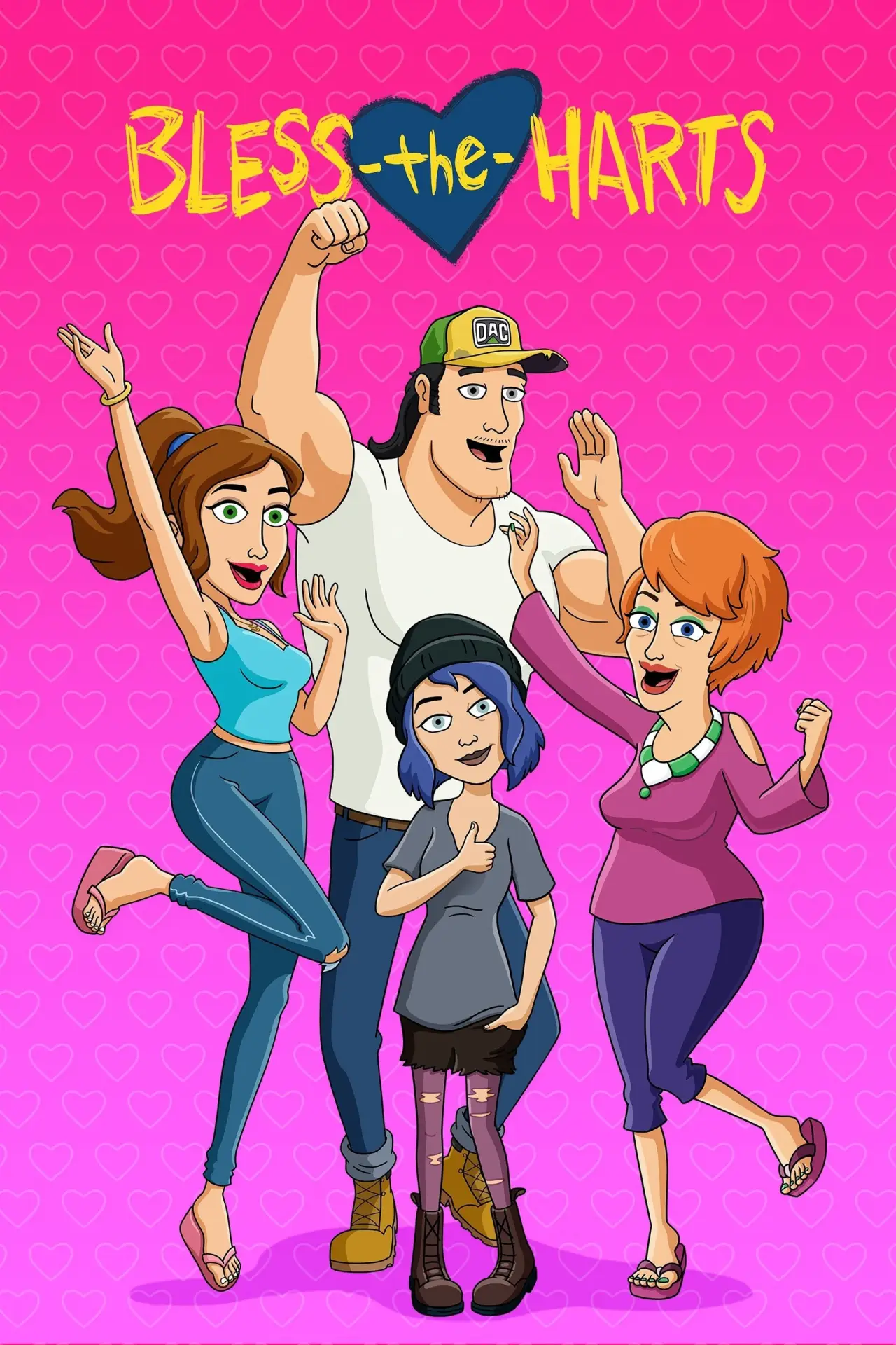 Series poster "Bless the Harts"