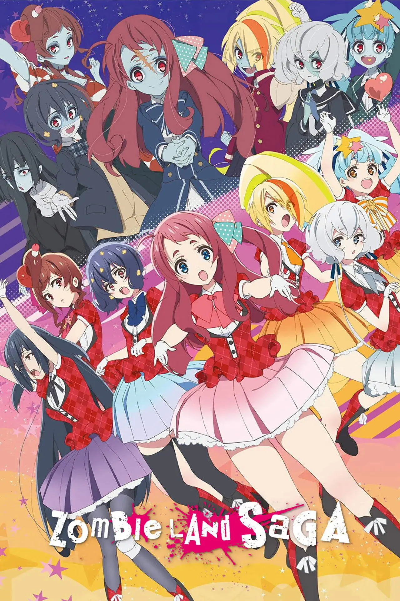 Постер к сериалу "ZOMBIE LAND SAGA"