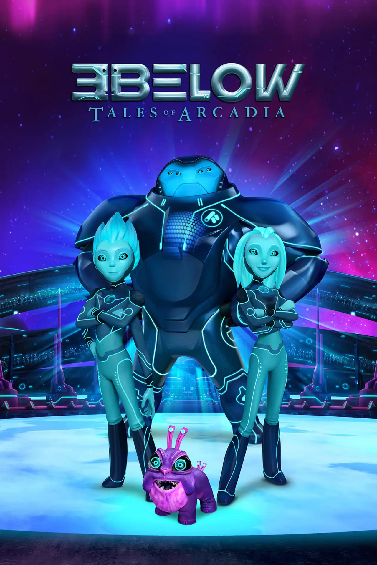 Series poster "3Below: Tales of Arcadia"