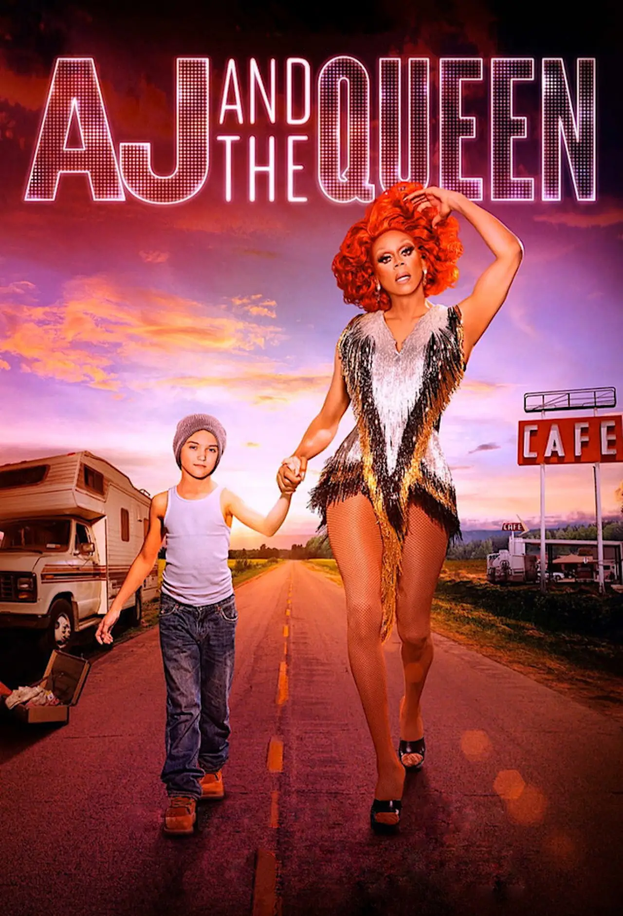 Series poster "AJ and the Queen"