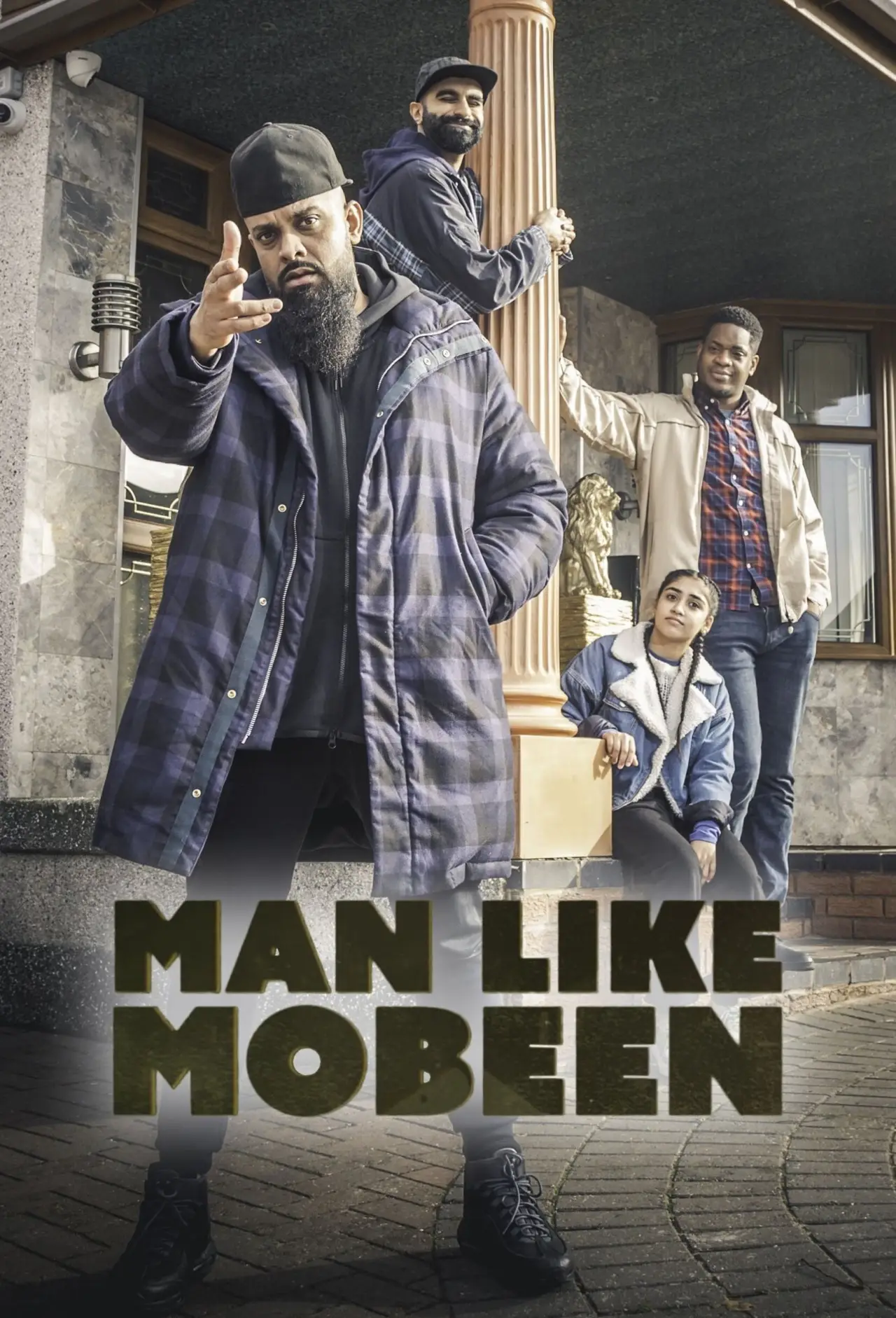 Series poster "Man Like Mobeen"