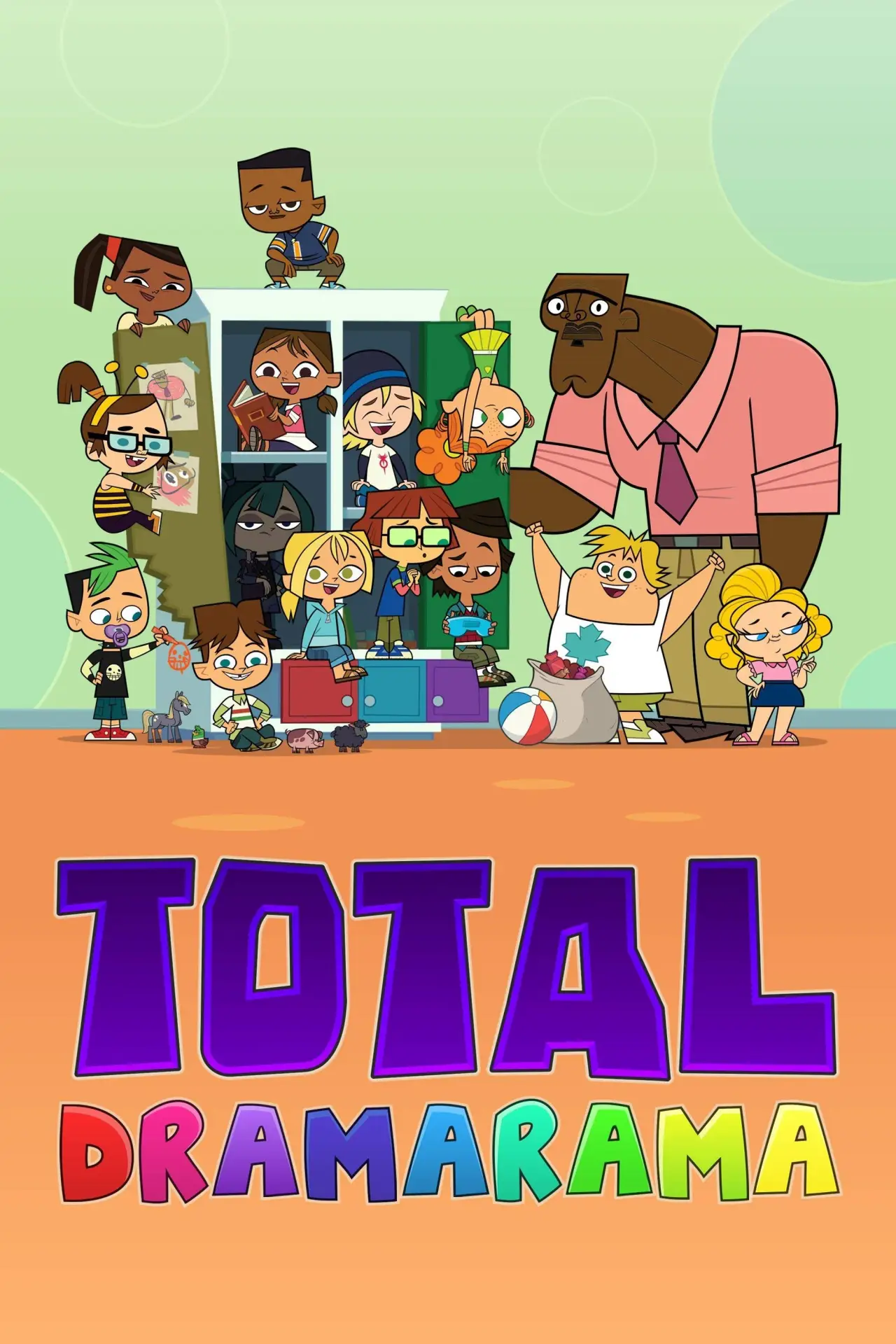 Series poster "Total DramaRama"