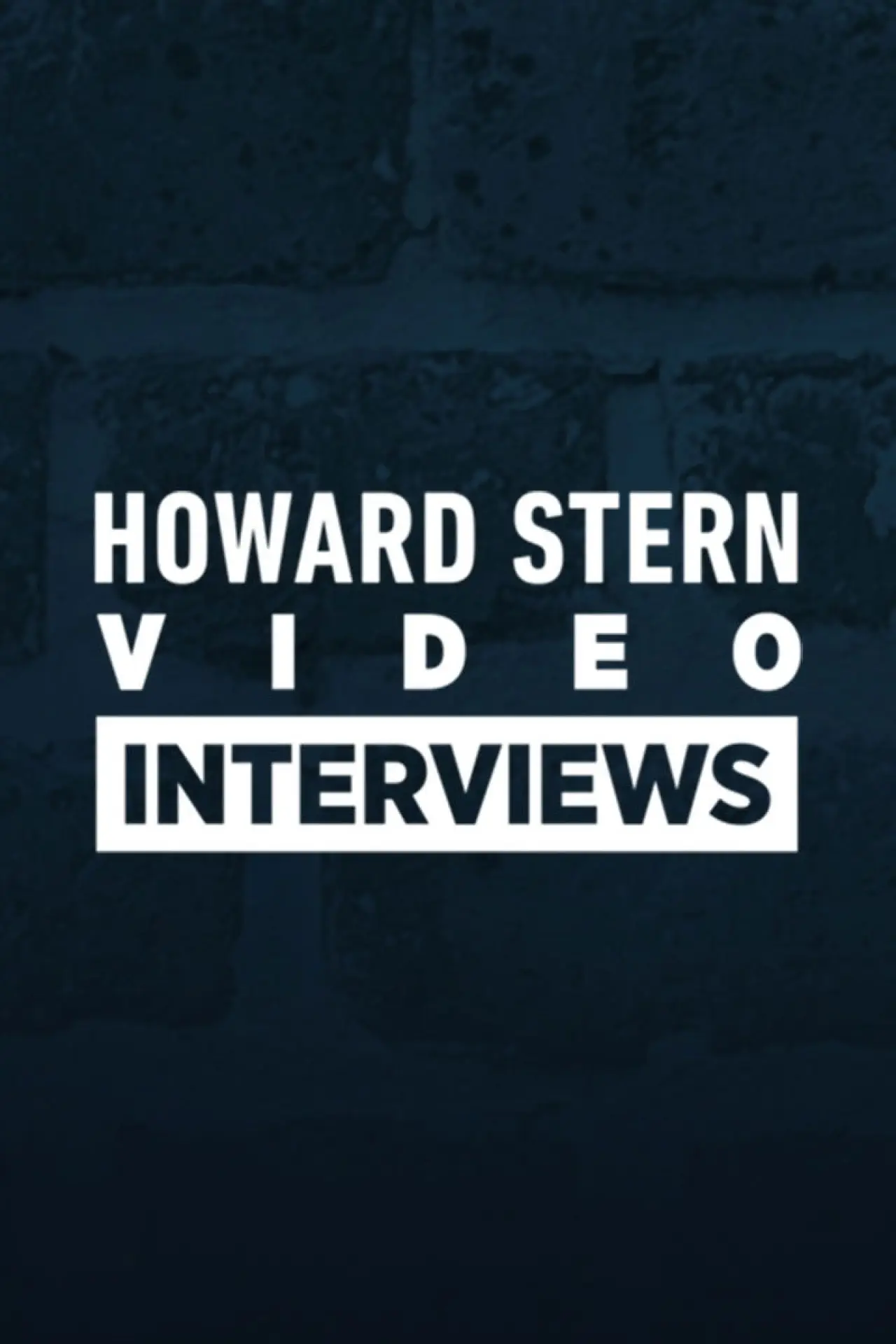 Постер к сериалу "The Howard Stern Interview"
