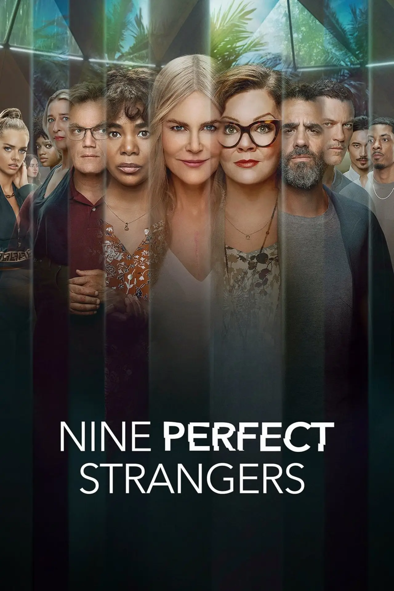 Series poster "Nine Perfect Strangers"