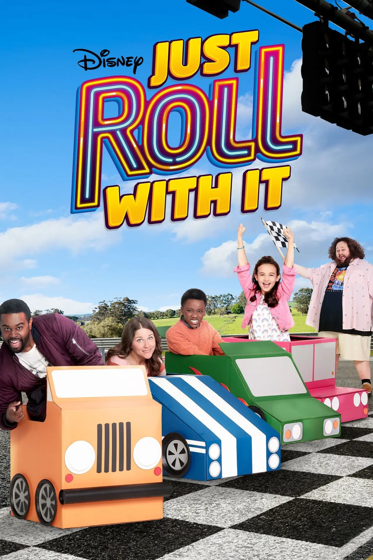 Series poster "Just Roll with It"