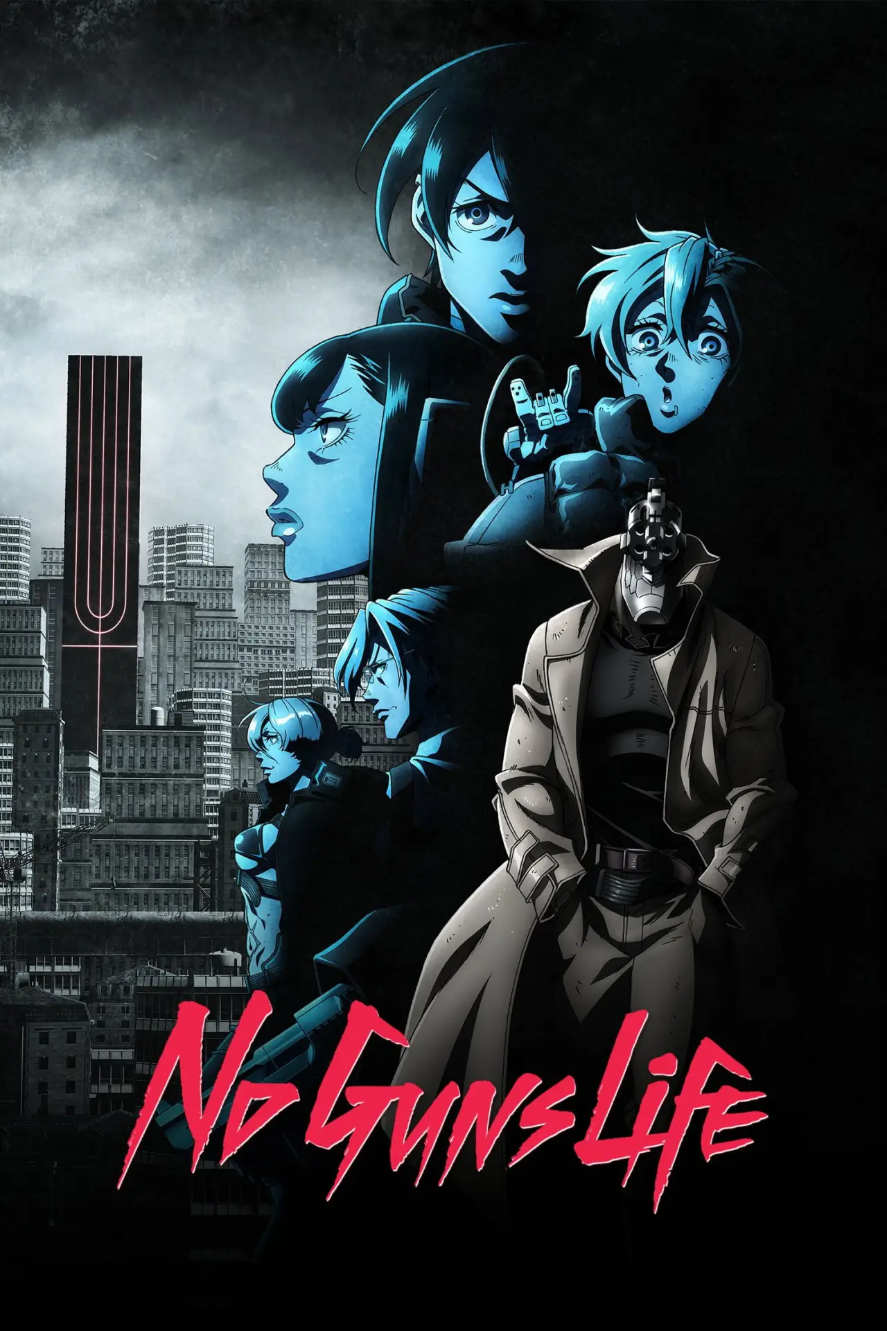Series poster "No Guns Life"