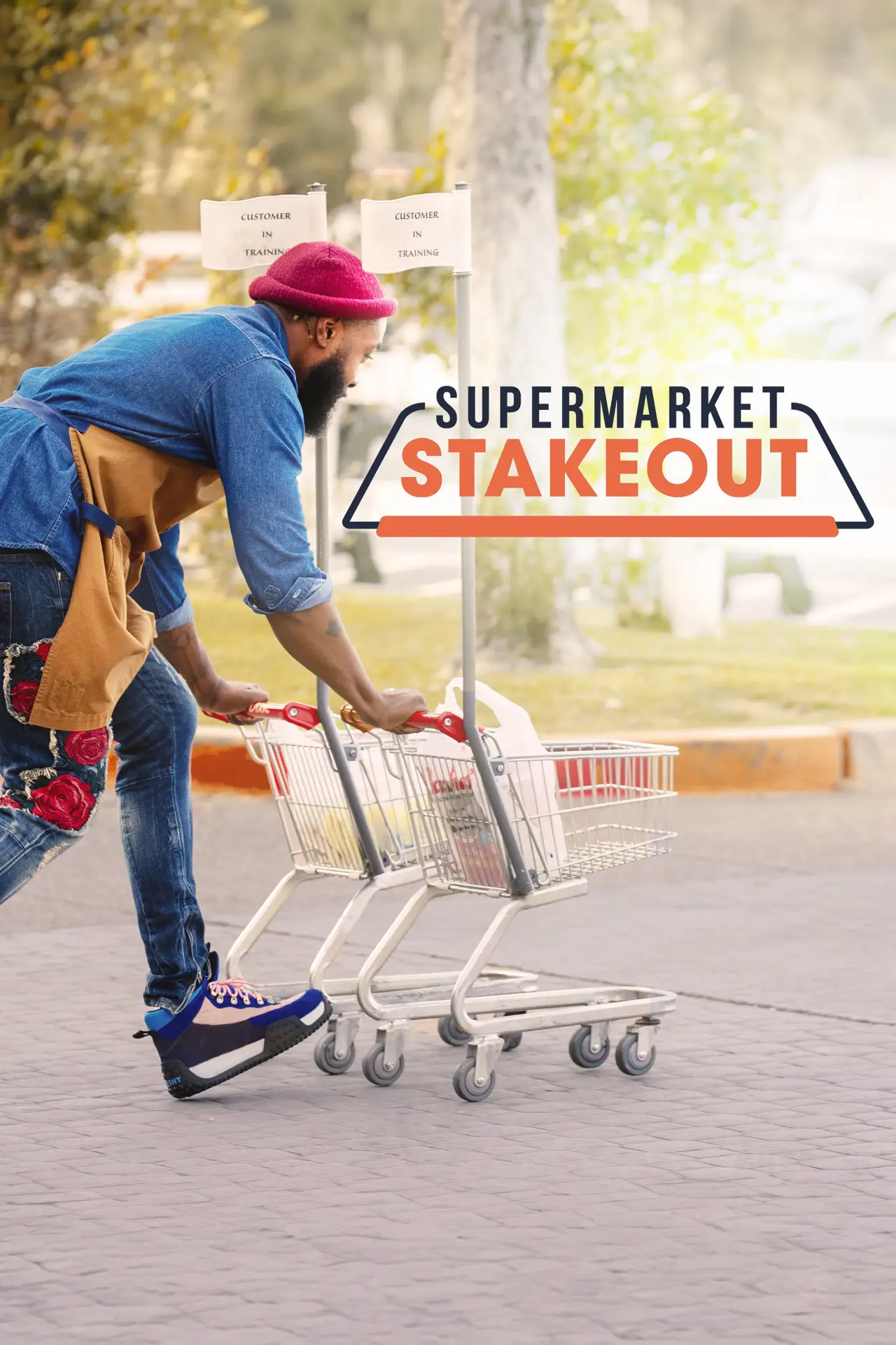Series poster "Supermarket Stakeout"