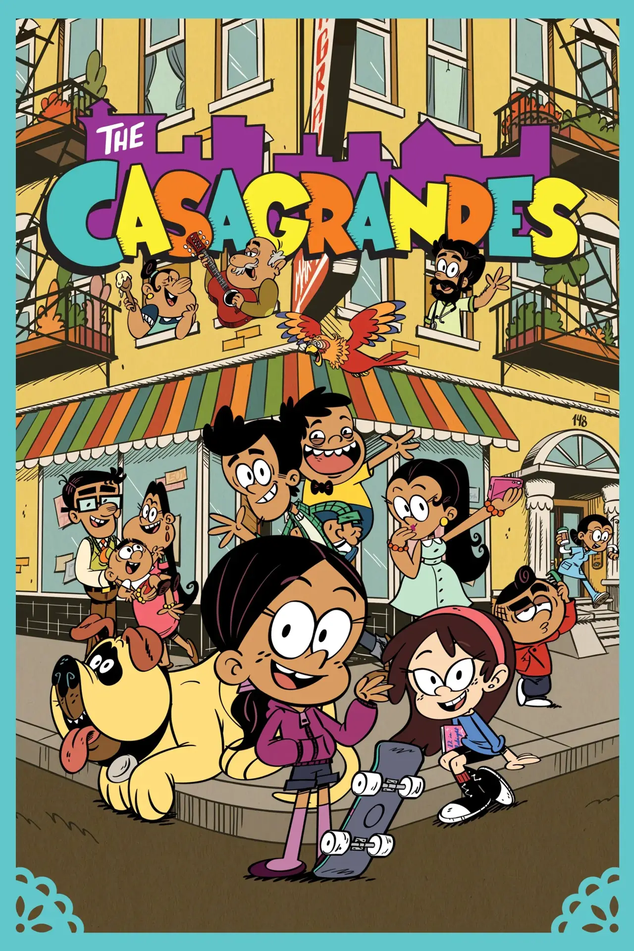 Series poster "The Casagrandes"