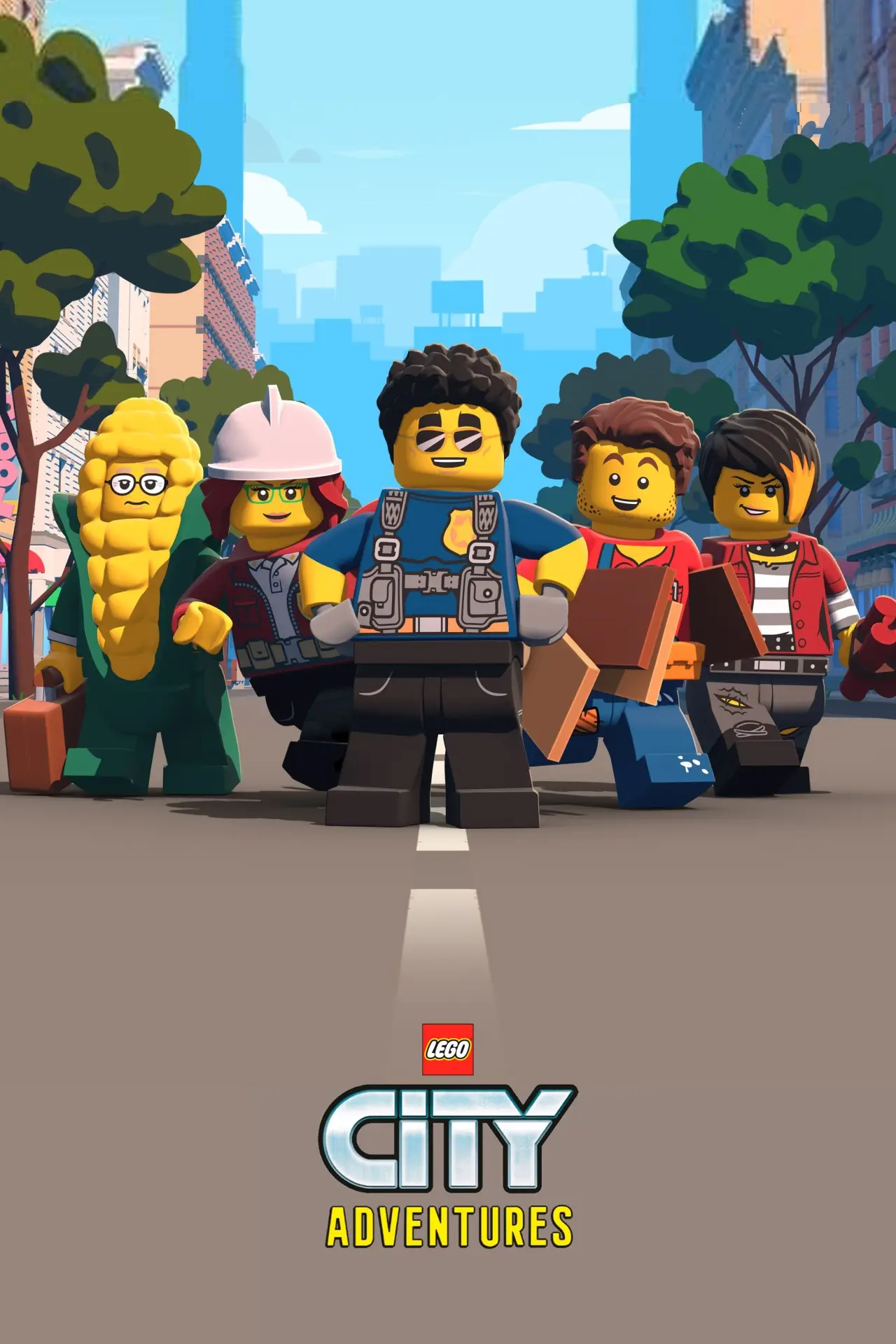 Series poster "LEGO City Adventures"