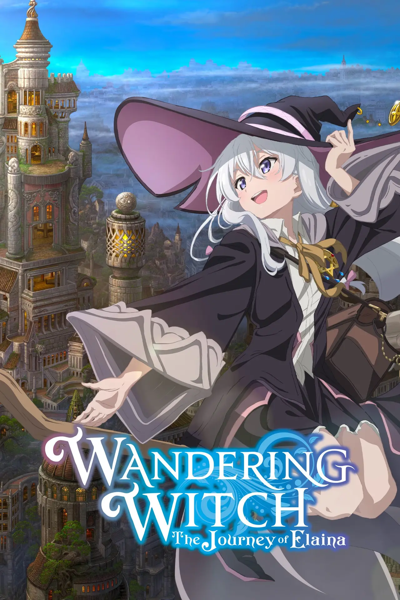Series poster "Wandering Witch: The Journey of Elaina"