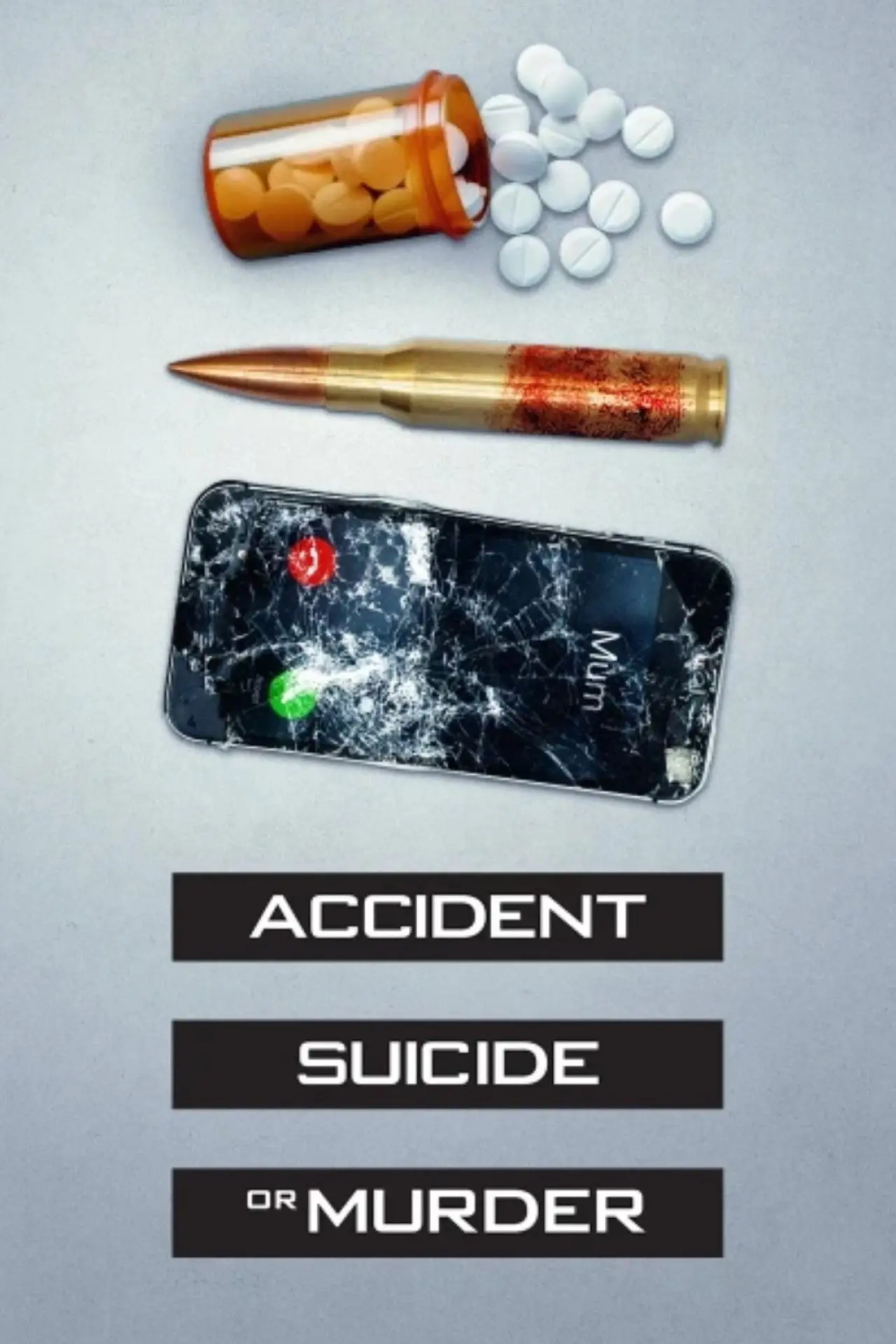 Series poster "Accident, Suicide or Murder"