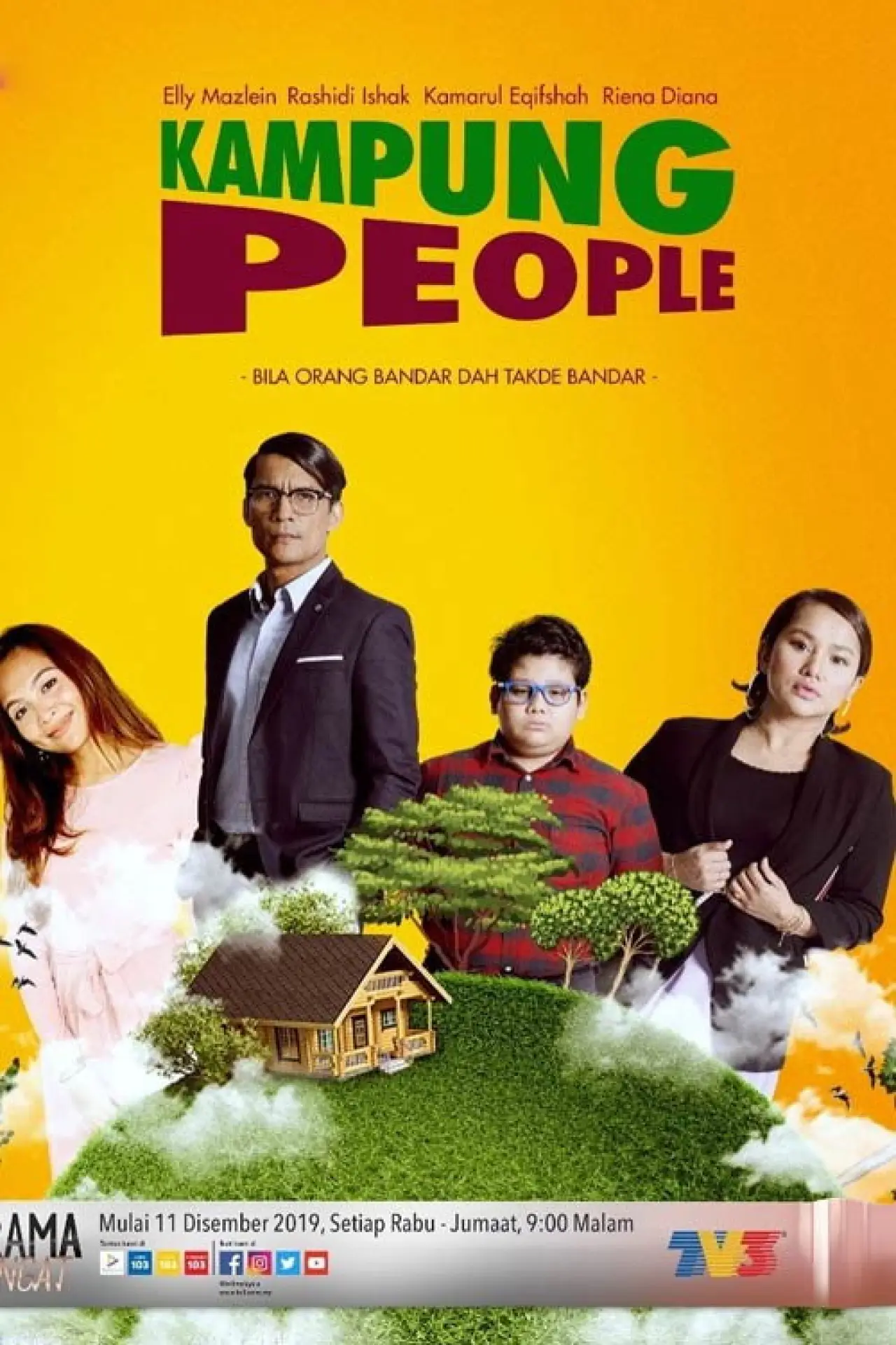 Series poster "Kampung People"