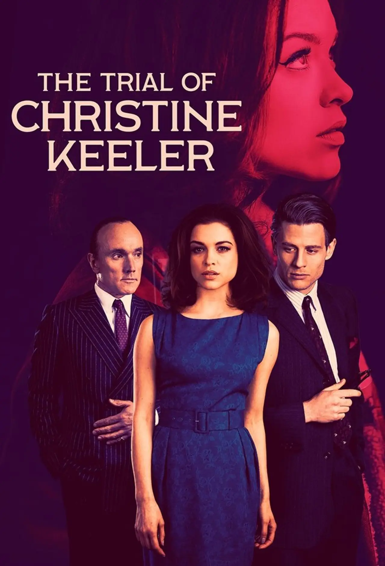 Series poster "The Trial of Christine Keeler"