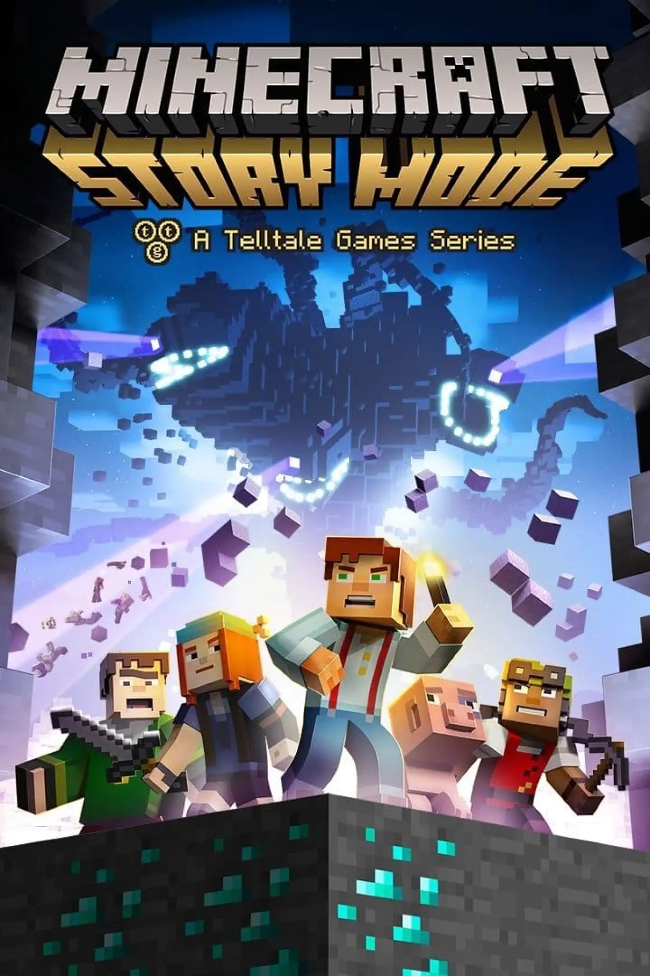 Series poster "Minecraft: Story Mode"