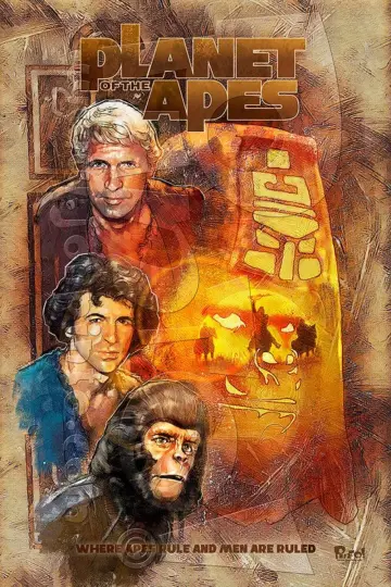 Poster for the TV series "Planet of the Apes" #1791193