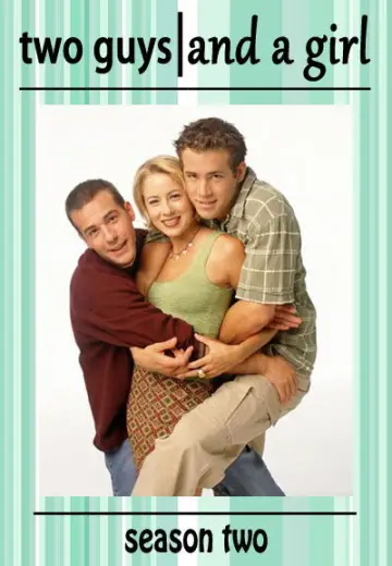 Poster for the TV series "Two Guys and a Girl" #1703566