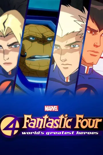 Poster for the TV series "Fantastic Four: World