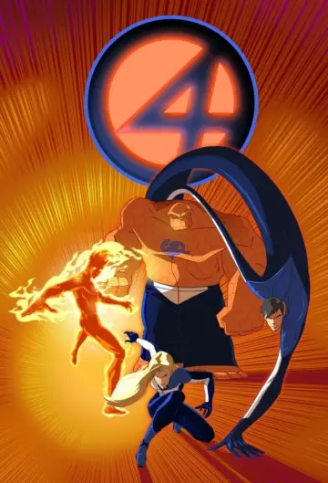 Poster for the TV series "Fantastic Four: World