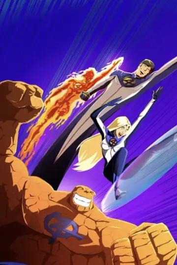 Poster for the TV series "Fantastic Four: World