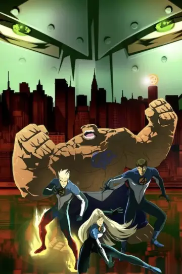 Poster for the TV series "Fantastic Four: World