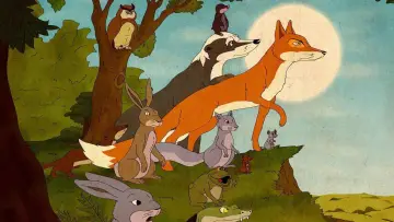 Backdrop for the TV series "The Animals of Farthing Wood" #1931234