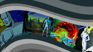 Backdrop for the TV series "Silver Surfer" #1596042