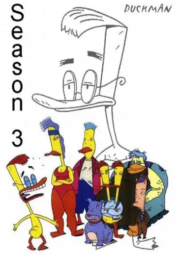 Poster for the TV series "Duckman" #1700311