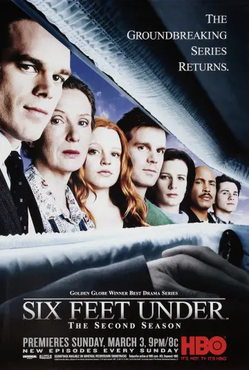 Poster for the TV series "Six Feet Under" #1612745