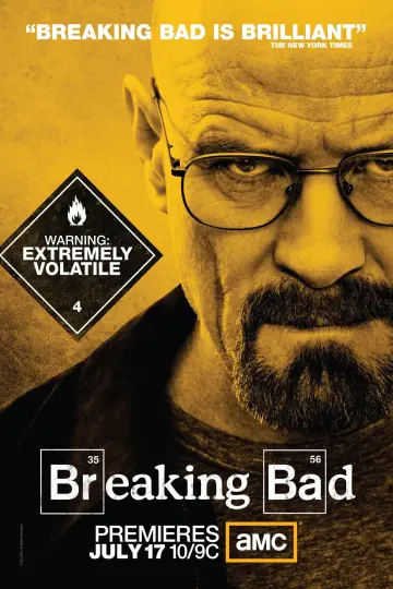 Poster for the TV series "Breaking Bad" #1535711