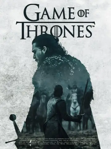 Poster for the TV series "Game of Thrones" #1213281