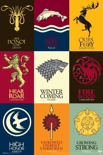 Poster for the TV series "Game of Thrones" #1213541