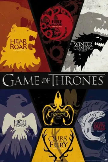 Poster for the TV series "Game of Thrones" #1213543