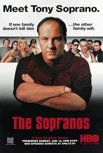 Poster for the TV series "The Sopranos" #1514527