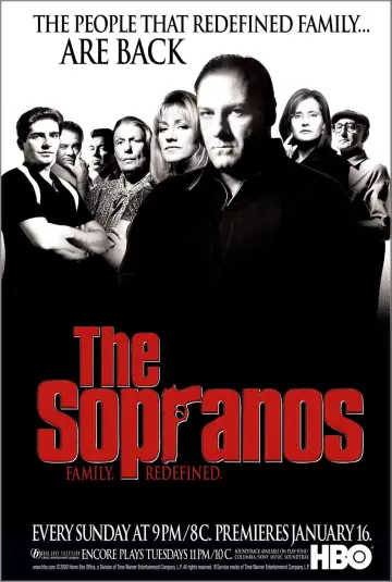 Poster for the TV series "The Sopranos" #1514551
