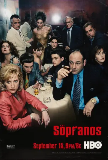 Poster for the TV series "The Sopranos" #1514594