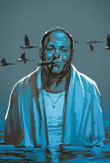 Poster for the TV series "The Sopranos" #1600145
