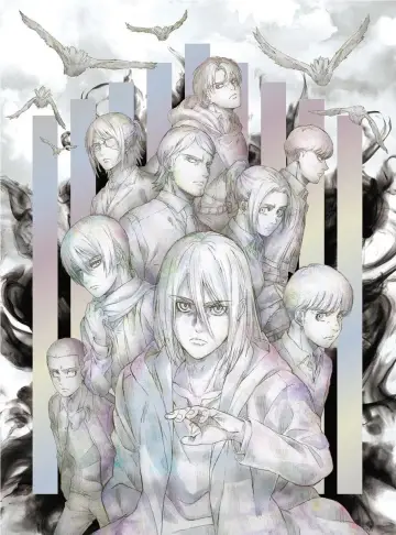 Poster к сериалу "Attack on Titan" #1309916