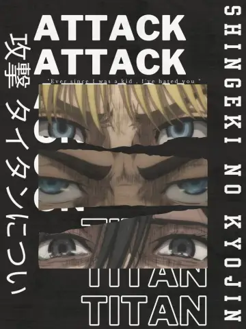 Poster к сериалу "Attack on Titan" #1309919