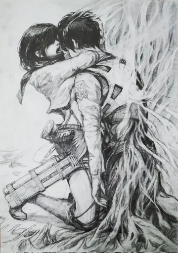 Poster к сериалу "Attack on Titan" #1309957