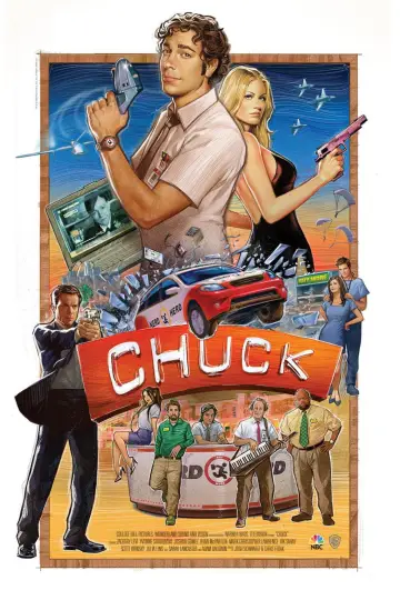 Poster к сериалу "Chuck" #1303238