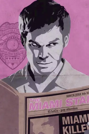 Poster к сериалу "Dexter" #1236657