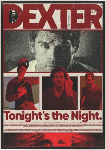 Poster for the TV series "Dexter" #1258340