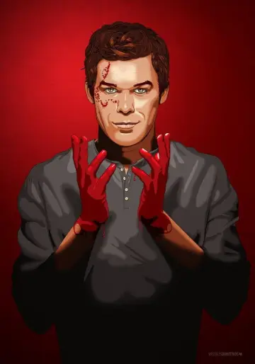 Poster for the TV series "Dexter" #1258350