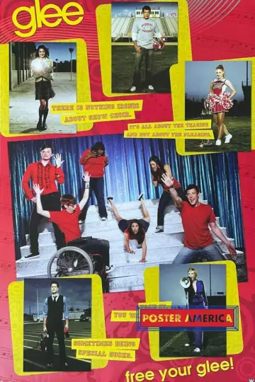 Poster к сериалу "Glee" #1262645