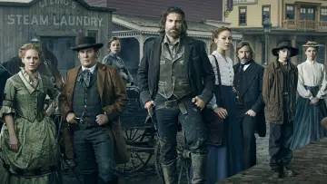 Backdrop for the TV series "Hell on Wheels" #1345057